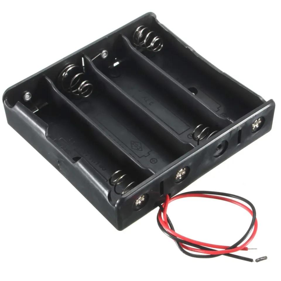 18650 battery holder 4S with wire at Robo Tech Valley
