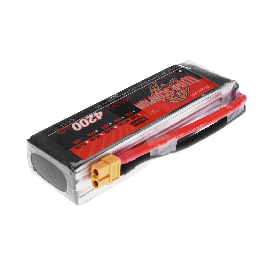 Wild Scorpion - Lipo Battery 4200mAh 30C 11.1V