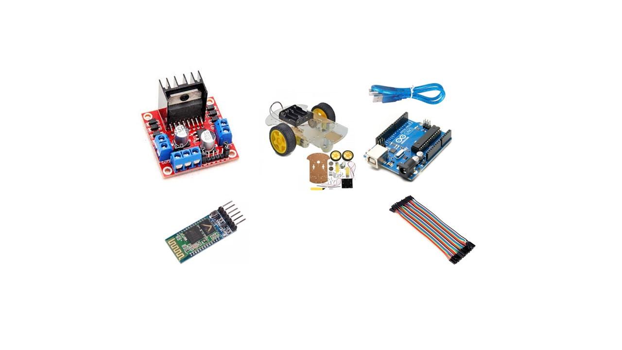 Robot kit Bluetooth Controlled 2WD at Robo Tech Valley