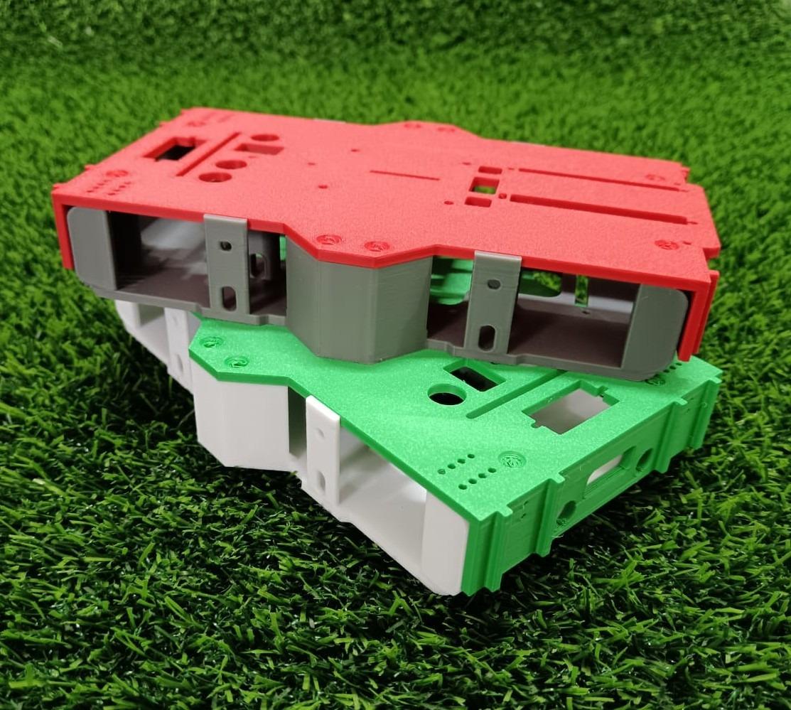 3D Printed 4WD Car Chassis (Dual Layer)