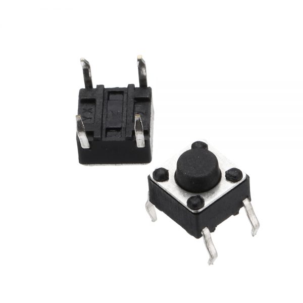 Push Button Switch 4 Pin (Tactile/Micro Switch) - Robo Tech Valley