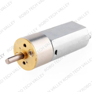 DC 12V 800RPM Geared Motor 16GA-050 with 3mm Shaft – High Torque Mini Electric Motor for Robotics and DIY Projects