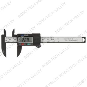 Digital Vernier Caliper 0-150mm (6 Inch) – Electronic Carbon Fiber Micrometer with LCD Display, Precision Measuring Tool for DIY, Jewelry & Industrial Use