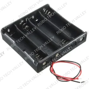 18650 battery holder 4S with wire at Robo Tech Valley