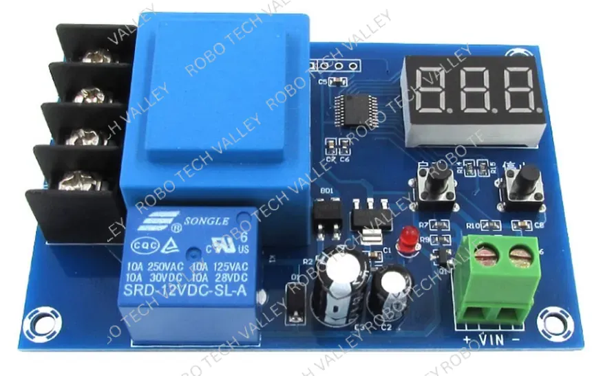 HCW-M633 Battery Charger Control DC 6-60V Lithium Battery Charging Control Switches Protection Board Battery M633 Battery Control Circuit