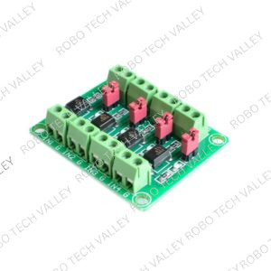 PC817 4 Channel Optocoupler Isolation Board